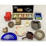 Lot of Miscellaneous Ashtrays