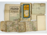 Lot of 6 WWI/WWII Maps