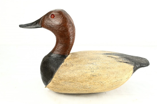 Canvasback Drake Duck Decoy