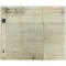 1832 Indenture Document on Parchment