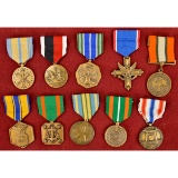 Lot of 10 US Medals