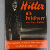 Hilter Als Feldherr by Von Franz Halder Book