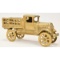 Vintage Cast Brass Toy Truck