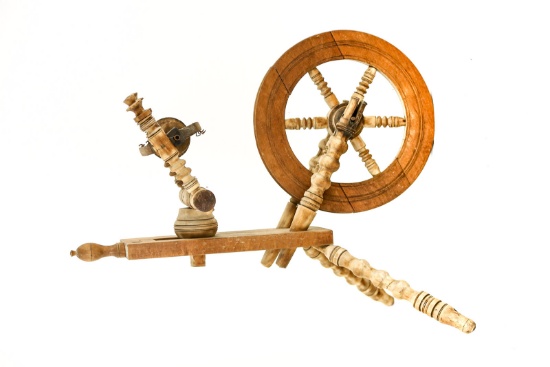 Vintage Spinning Wheel