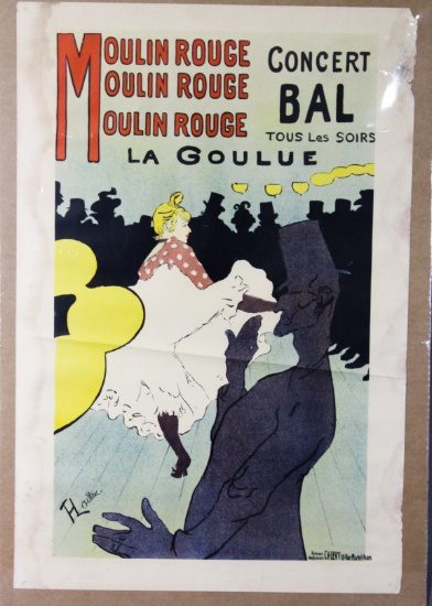 Moulin Rouge Lithograph