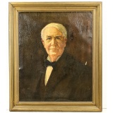 Framed Edison Portrait