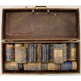 14 Edison Blue Amberol Records in Wood Case