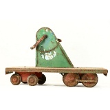 Hand Crank Kiddie Trolley 1940s