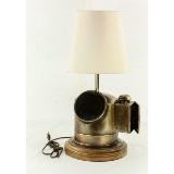 Vintage Lifeboat Binnacle Compass Desk Lamp