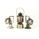 2 Acetylene RR Lamp, Coleman Camping Lantern