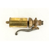 Lonergan Bronze/Brass One Note Steam Whistle