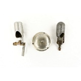 Mechanical Bell & 2 Single Note Steam Whistles