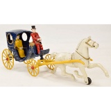 Kenton Cast Iron Horse and Carriage