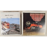 Lot of 2 Fred Krinke Railroad Reference Binders