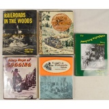 Lot of 5 Railroad Reference Books