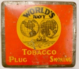 Vintage World’s Navy Tobacco Tin