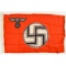 German WWII Government Swastika State Service Flag