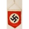 German WWII Swastika Officer Desk Banner Flag
