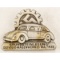 German WWII 1938 Silver Volkswagen Plant Badge