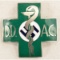 German WWII Medical DD AC Doctor Breast Badge