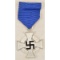 German WWII NSDAP 25 Year Faithful Service Cross
