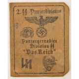 German WWII Waffen SS Officer Identification Book