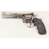 Colt Python Factory Nickel 35 Mag Revolver