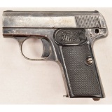 European Copy of Browning Design 25 Auto Pistol