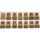 100 Rounds M1 Grand 30-06 Ammo in Magazines