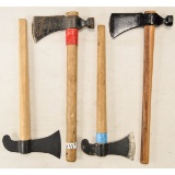 Lot of 4 Tomahawks