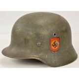 German WWII Waffen SS Schutz Staffel Helmet Shell