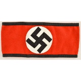 German WWII Waffen SS Schutz Staffel Coat Arm Band