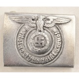 German WWII Waffen SS Enlisted Mans Belt Buckle