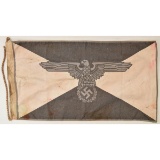 German WWII Waffen SS Schutz Command Flag