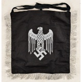 German WWII Army Heer Eagle Trumpet Banner