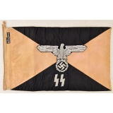 German WWII Waffen SS Schutz Staffel Banner Flag