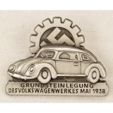 German WWII 1938 Volkswagen VW Ground Breaking