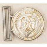 German WWII Hitler Youth HJ Officers Belt Buckle