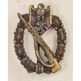 German WWII Army Bronze Infantry Assault Badge