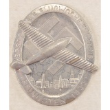 German WWII NSFK Glider Korps Table Medallion