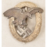 German WWII Luftwaffe Presentation Observer Badge