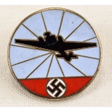 German WWII Luftwaffe/Luftschutz RLB Spotter Badge