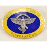 German WWII 1939 NSFK Rechswettkampfe Glider Badge