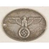 German WWII Waffen SS Staatspolizei Criminal ID