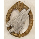 German WWII Army Heer Fallschirmjager Jump Badge