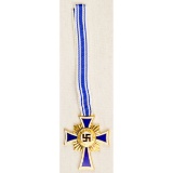 German WWII Mothers Cross in Gold