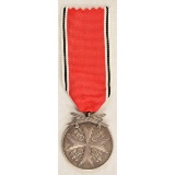 German WWII Silver Order of Eagle Merit Medal