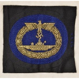 German WWII Naval Kriegsmarine U-Boat Badge