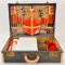 1950's Picnic Set Hard Suitcase