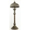 Vintage Tall Brass Lamp Rudolph Valentino Lamp